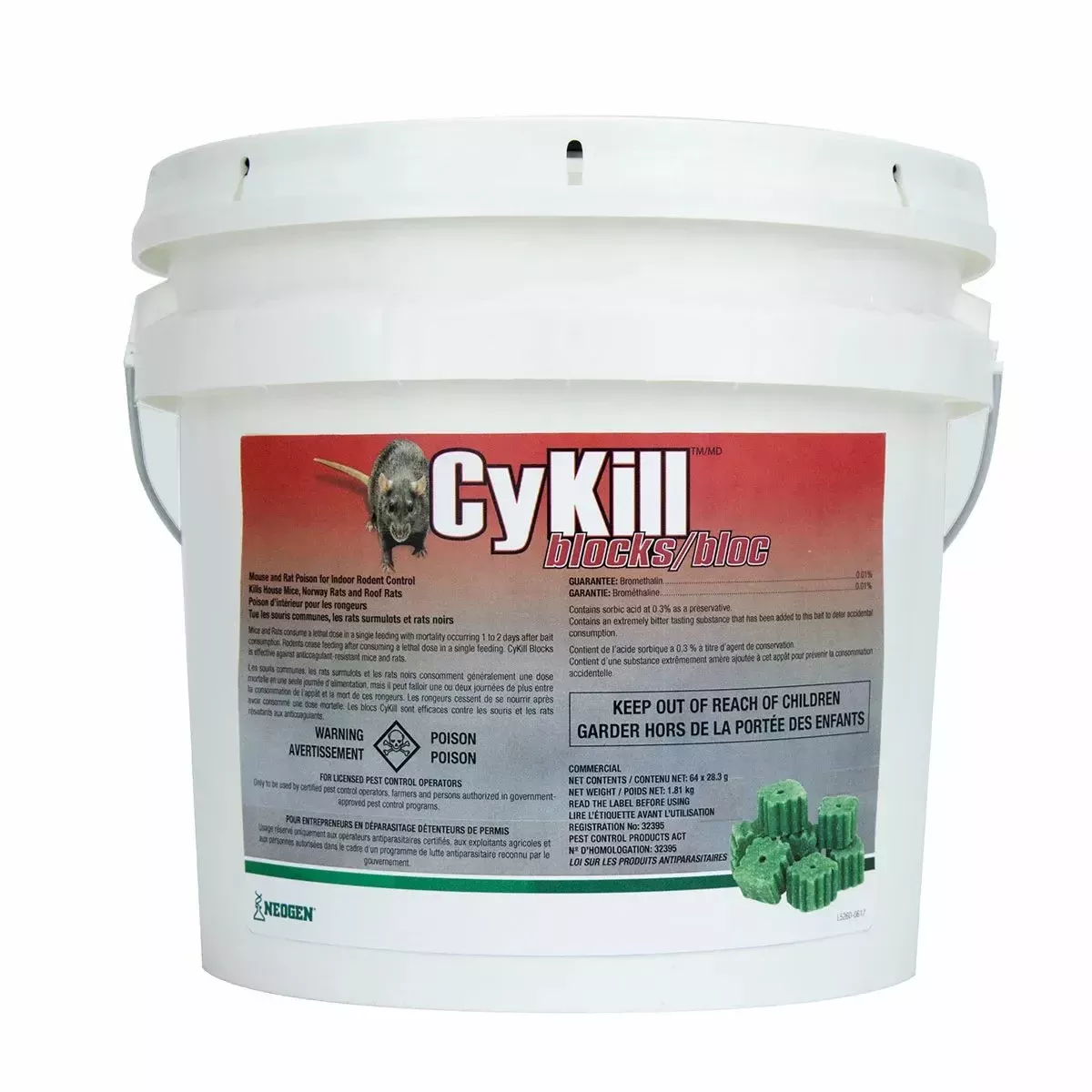 CyKill™ Rat & Mouse Blocks – 9 lbs.
