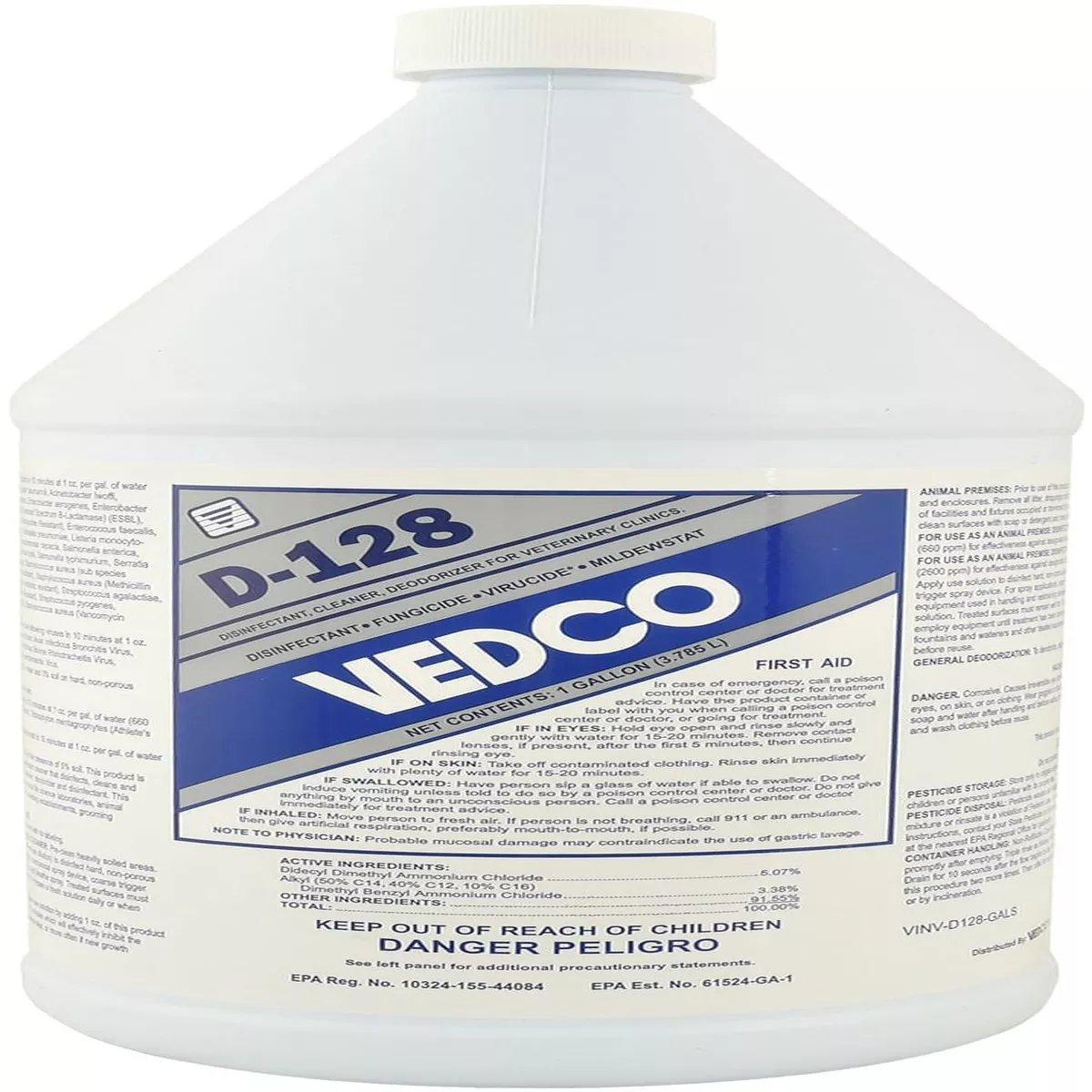D-128 Disinfectant, Gallon