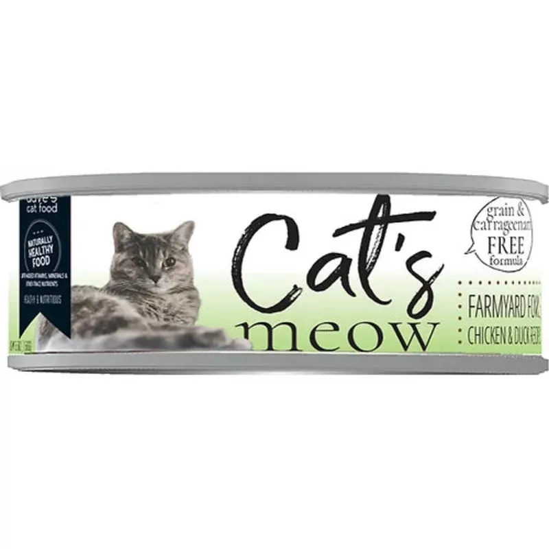 Dave’s Cat’s Meow Wet Cat Food 5.5oz Farmyard Foul