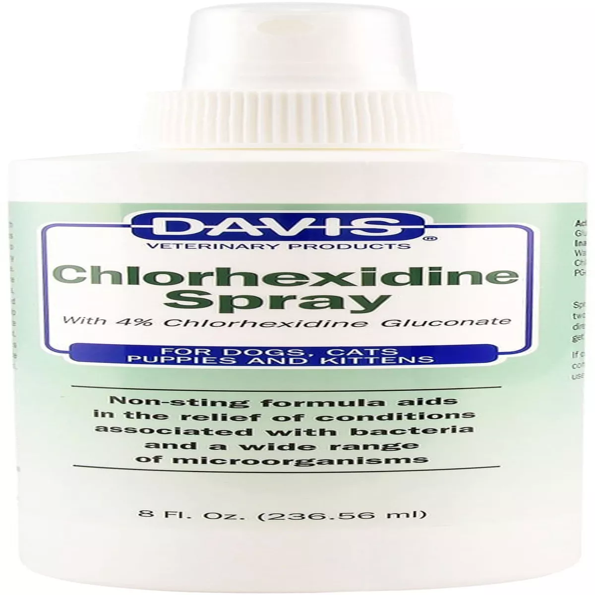 Davis 4% Chlorhexidine Spray for Dogs & Cats