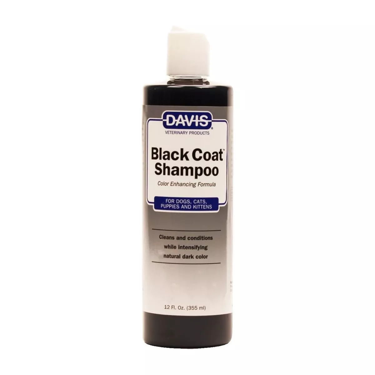 Davis Black Coat Shampoo for Dogs, Cats & Horses