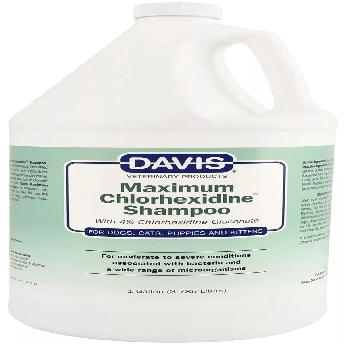 Davis Maximum Chlorhexidine (4%) Pet Shampoo