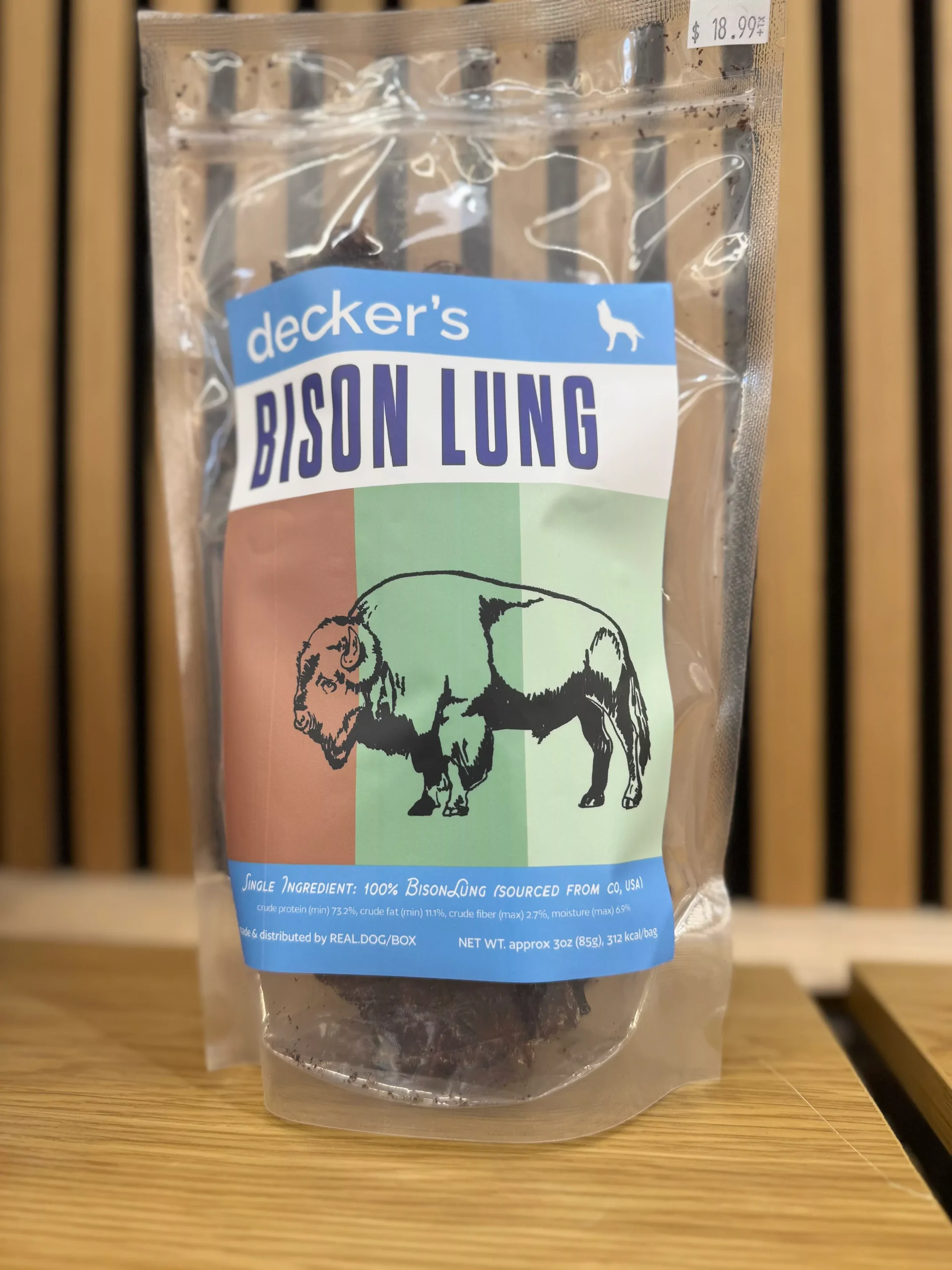Decker's Bison Lung 3oz