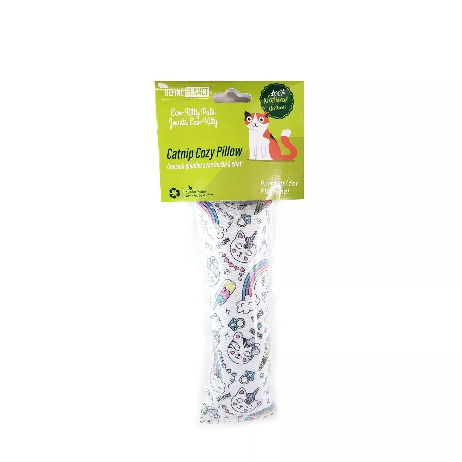 Define Planet Catnip Snuggle Pillow