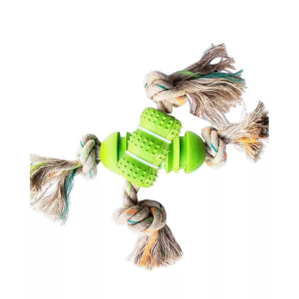 Define Planet Rubber Chew With Hemp Rope Toy
