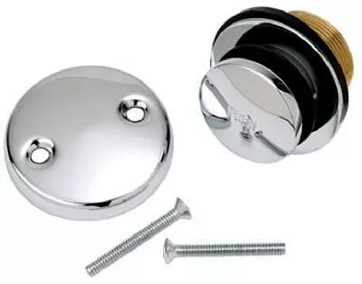 Delta, Bathtub Drain Conversion Kit, Chrome