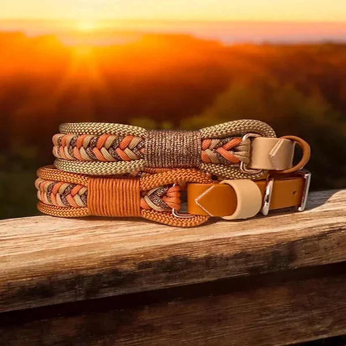Deluxe Collar - Handmade Paracord Dog Collar