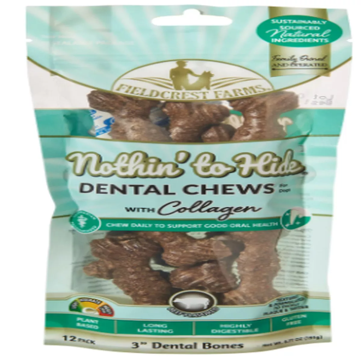 Dental Bone Beef 3" 12PK