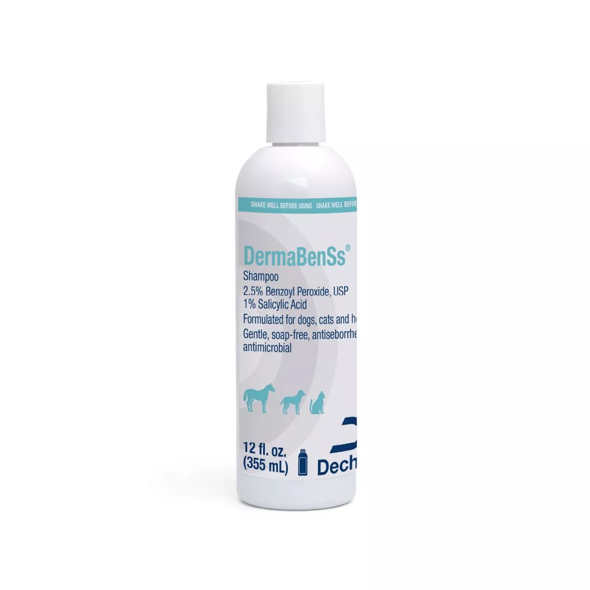 DermaBenSs Medicated Antimicrobial Shampoo for Dogs, Cats & Horses