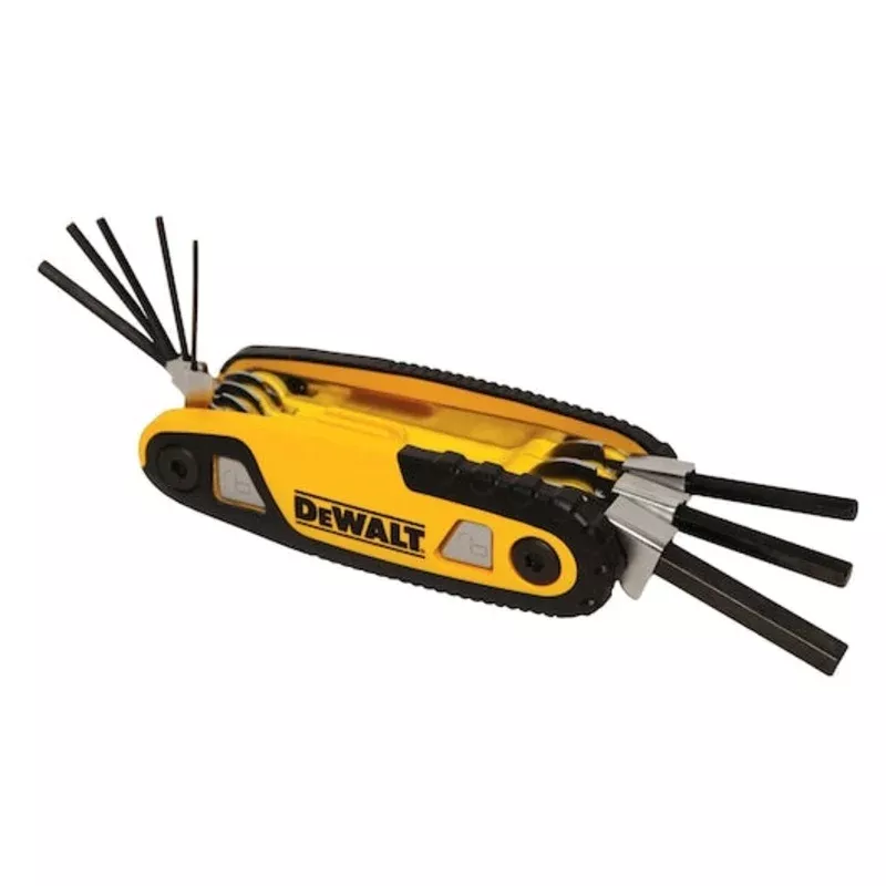 DEWALT Hex Key Set, SAE, Folding/Locking, 8 Keys