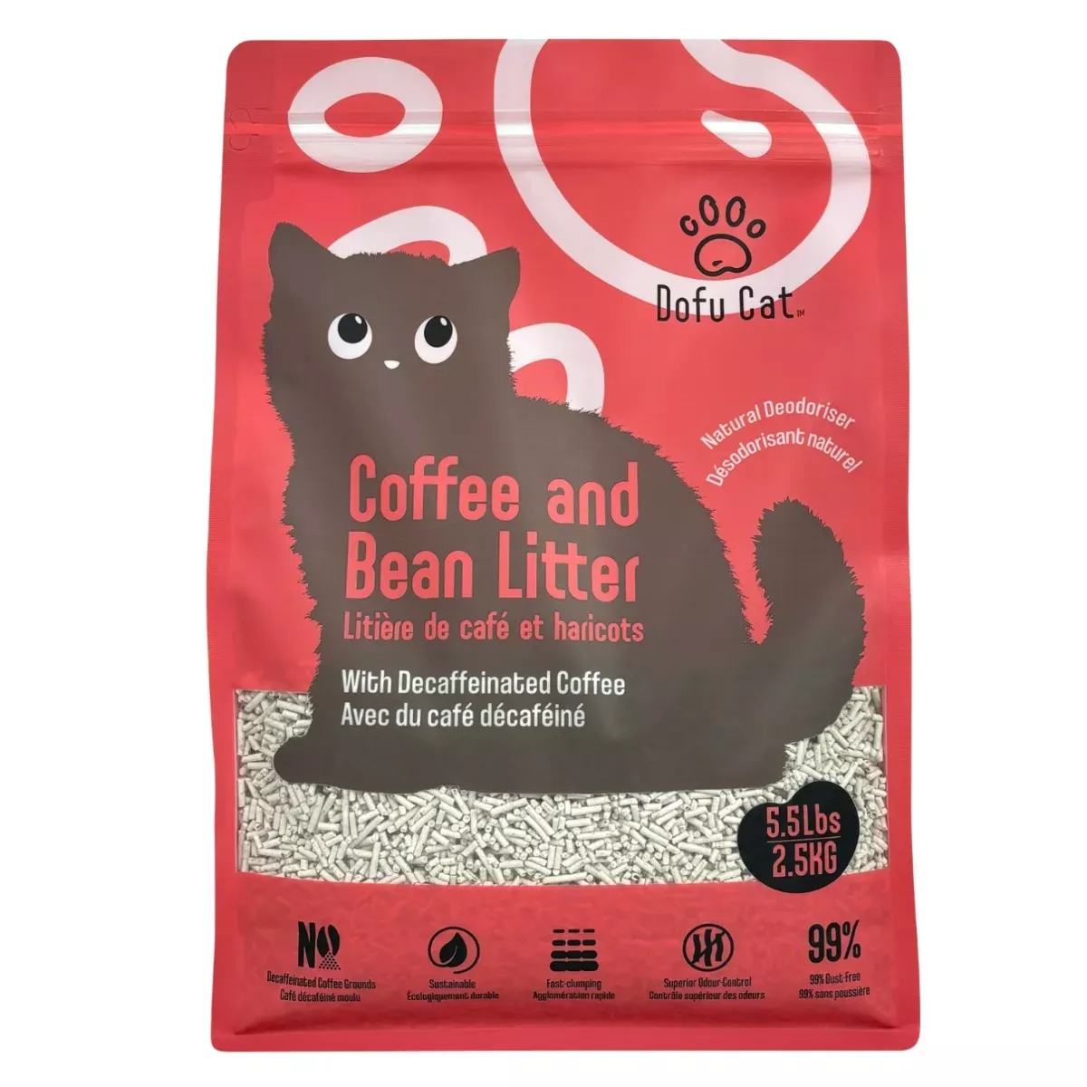 Dofu Cat Coffee and Bean Litter