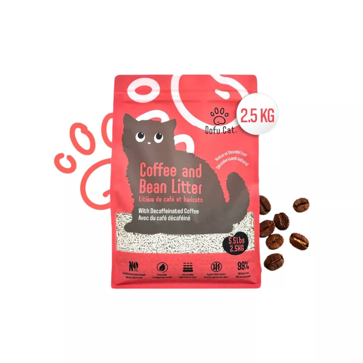 Dofu Cat Coffee & Bean Tofu Litter