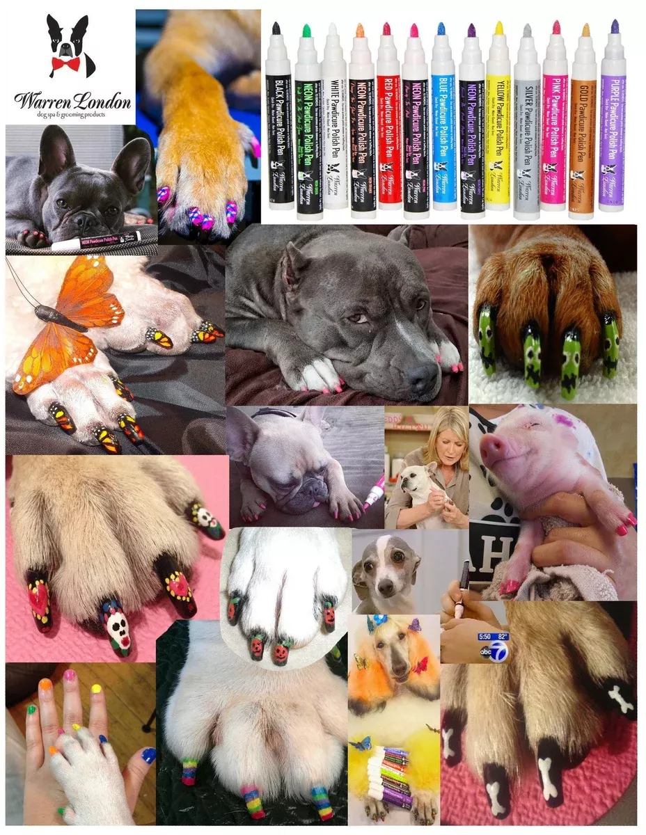 Dog Nail Art Printout