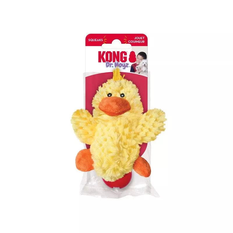 DOG TOY KONG DR NOYS PLATY DUCK SMALL