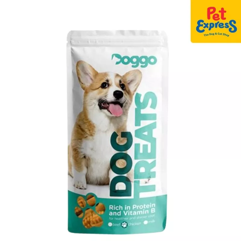 Doggo Brushie Chicken Dog Treats Mini Pouch 80g