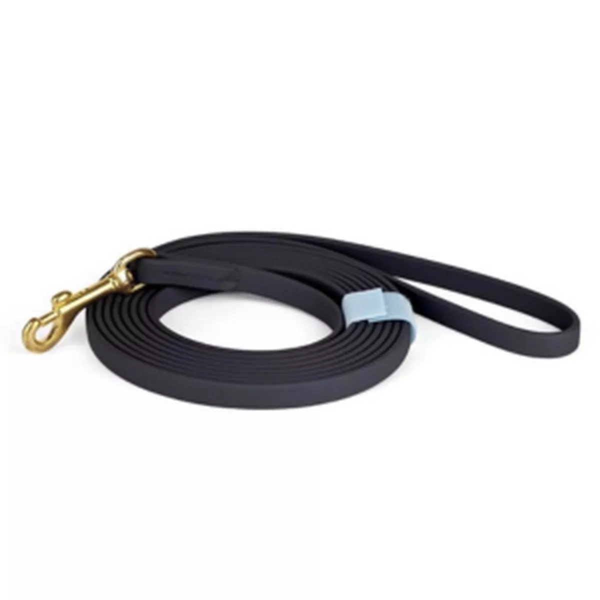 Dogline Viper Biothane Long Line Black, 5/8"