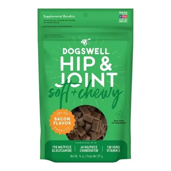 Dogswell Hip & Joint Bacon Soft & Chewy Dog Treat