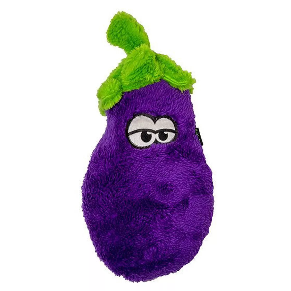 Duraplush Eggplant Dog Toy, Medium