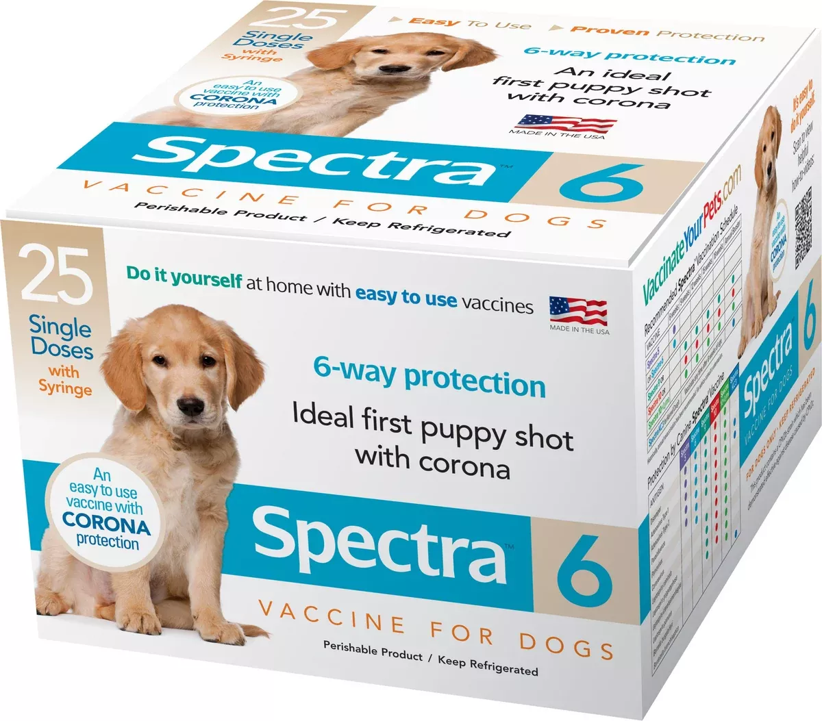 Durvet Canine Spectra 6, 1 Dose