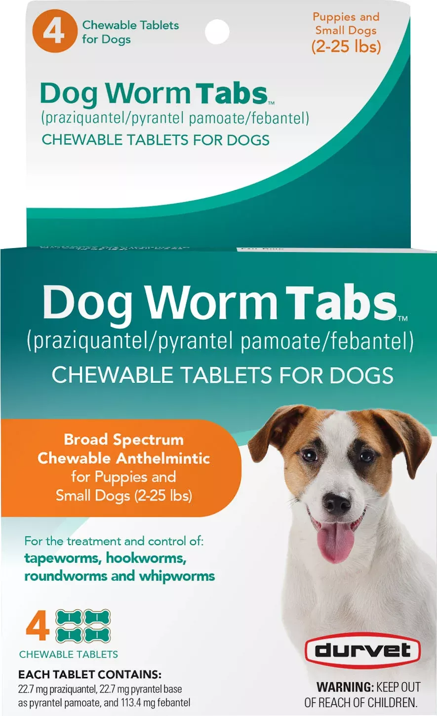 Durvet Dog Worm Tabs