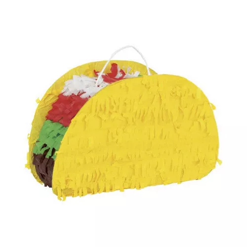 A&E Cage Company, Happy Beaks Prefilled Pinata Foraging Bird Toy Taco, 1 Count / 1.7 Oz