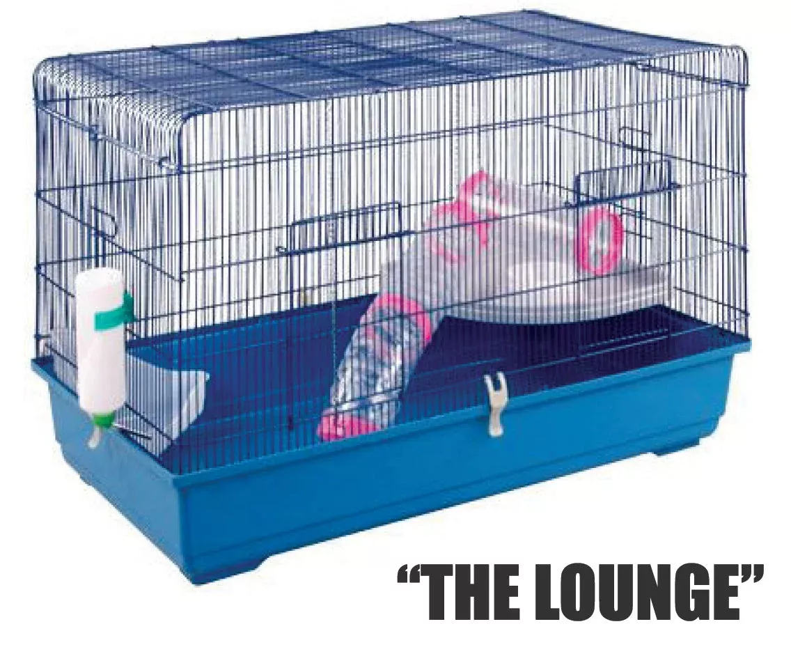 A&E Cage Small Animal Lounge Cage Ferret Kit with Tubes