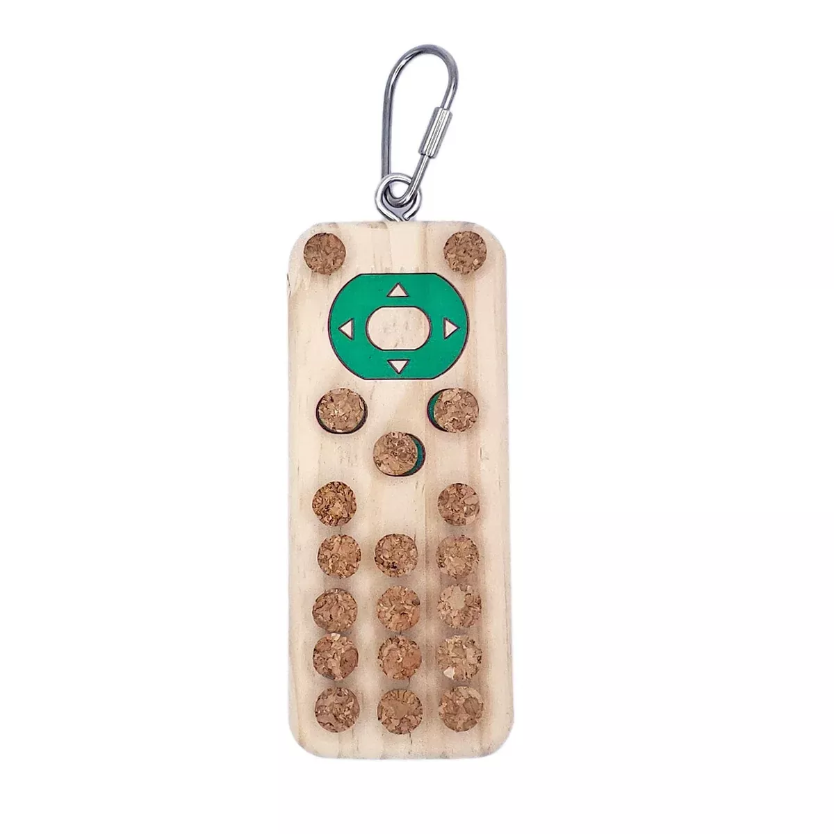 A&E Cage Wood and Cork Remote Bird Toy