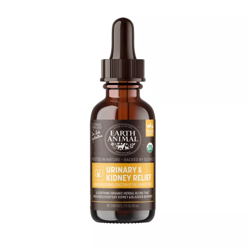 Earth Animal Urinary & Kidney Relief 2-oz, Pet Supplement
