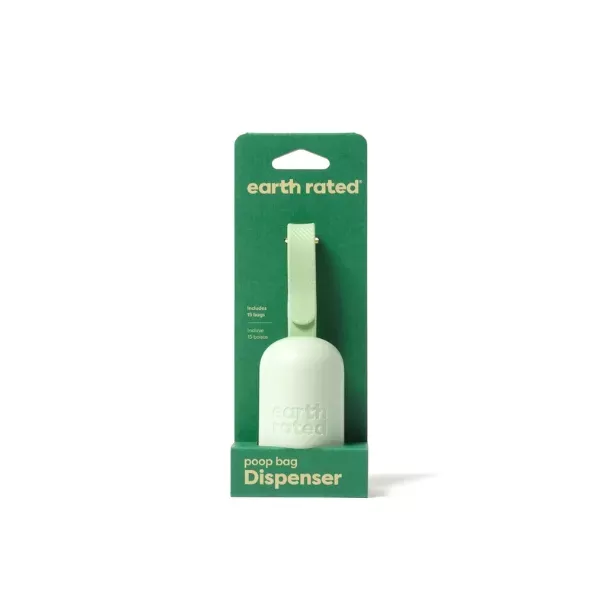 Earth Rated Leash Dispenser With 15 Bags - Unscented