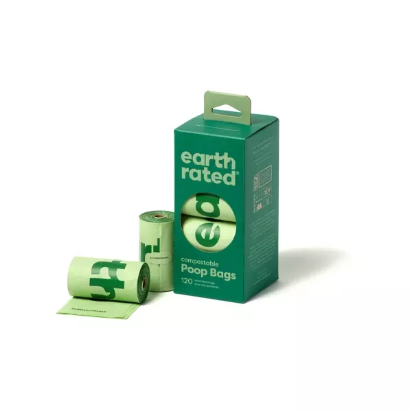 Earth Rated Veg-Based Compostable Poopbags Refill Pack - Unscented