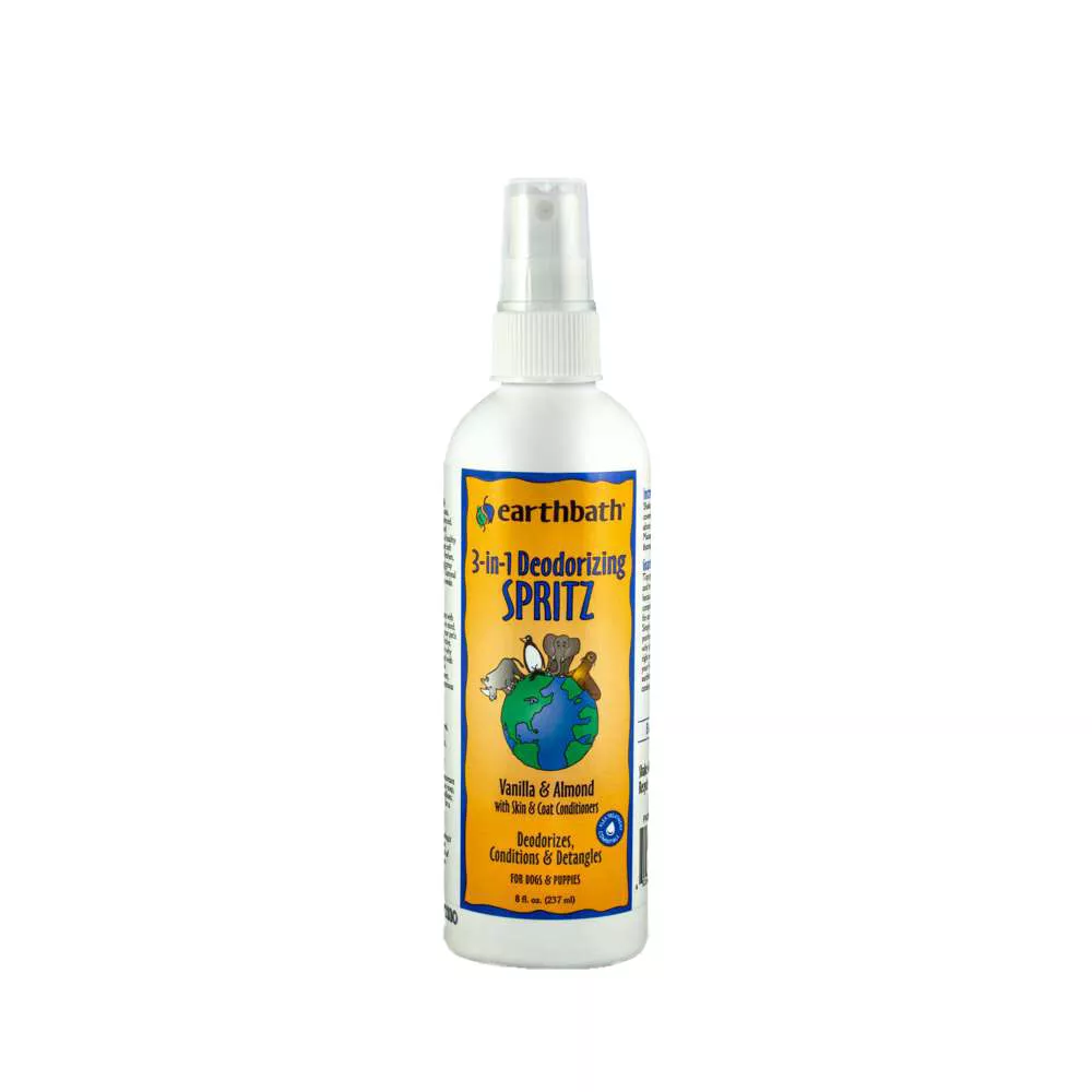 Earthbath, 3 in 1 Deodorizing Spritz Vanilla & Almond