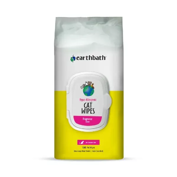 Earthbath Cat Grooming Wipes