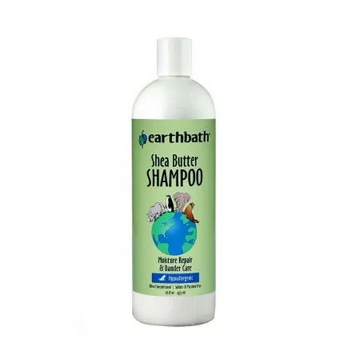 Earthbath, Hypoallergenic Shea Butter Pet Shampoo, 1 Count / 16 Oz