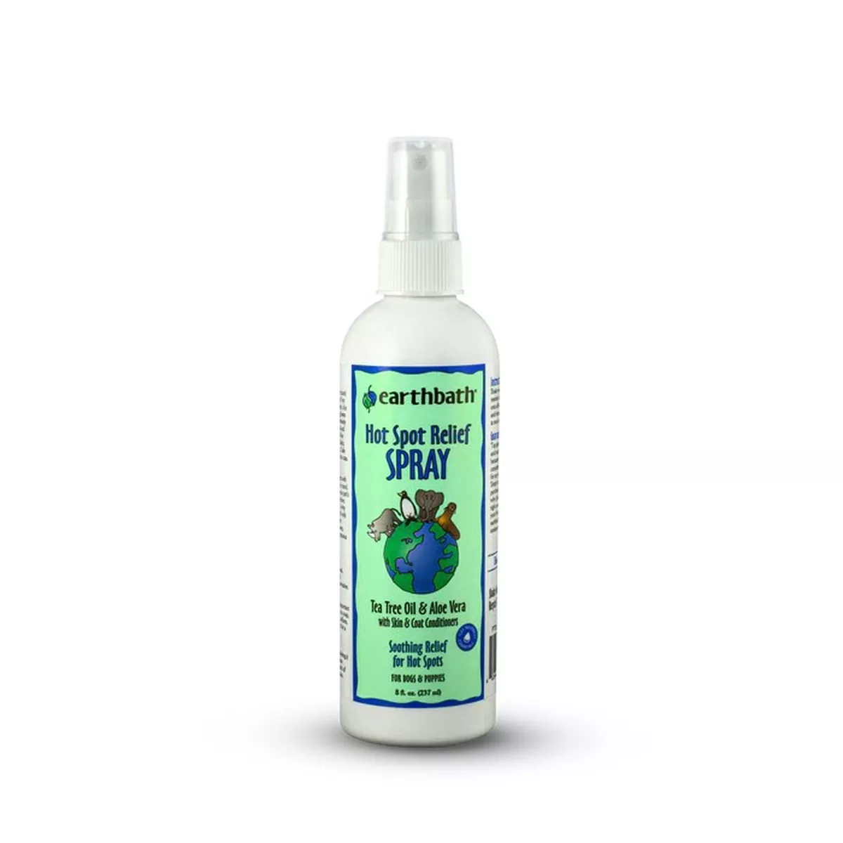 earthbath Tea Tree Oil & Aloe Vera Hot Spot Relief Spray 8 fl oz