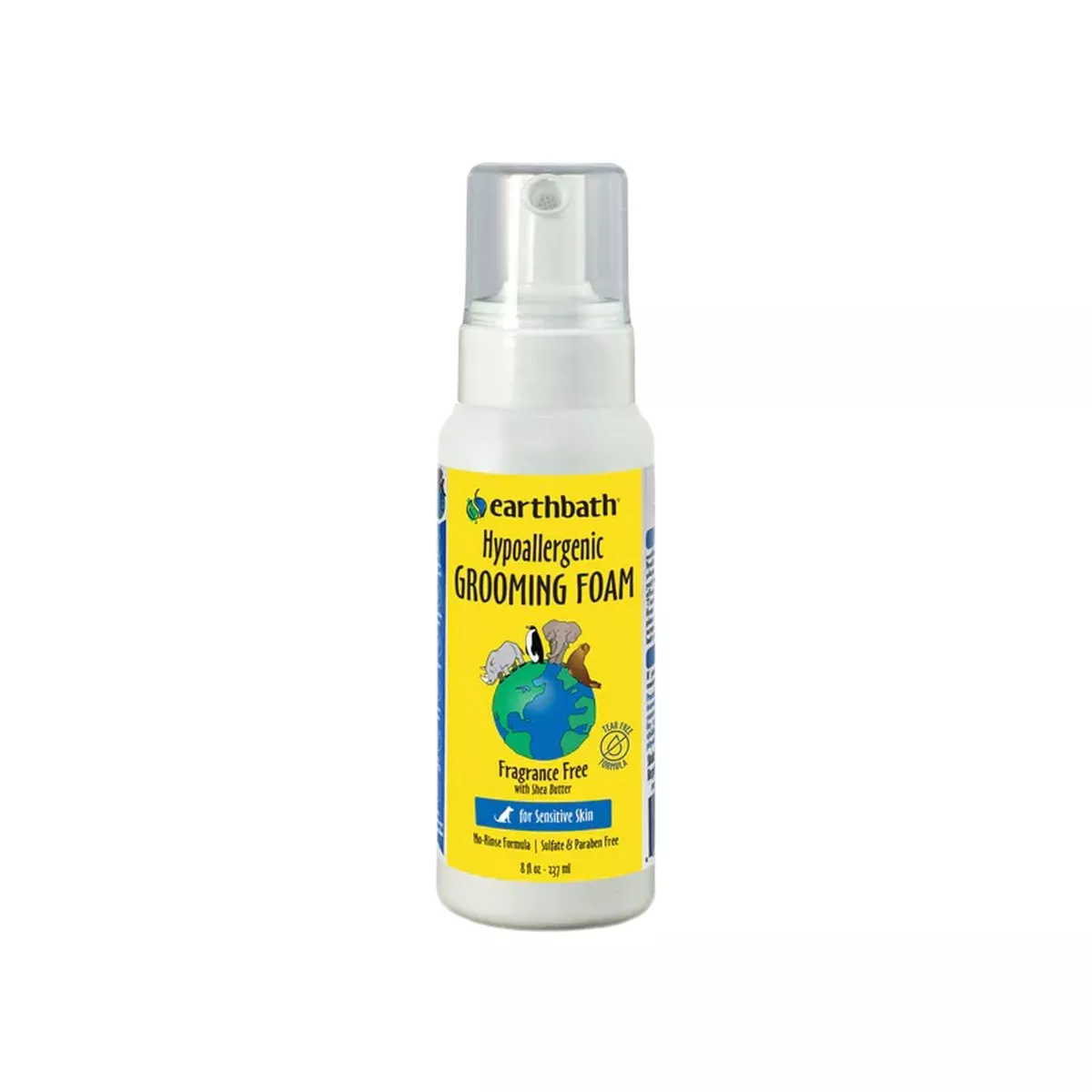 Earthbath Total Natural Pet Care Waterless Grooming Foam for Dogs