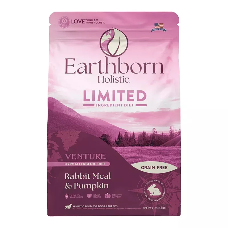 EARTHBORN DOG VENTURE GRAIN FREE RABBIT PUMPKIN 4LB – Creating a Sanctuary for Your Pets and Visiting Wildlife