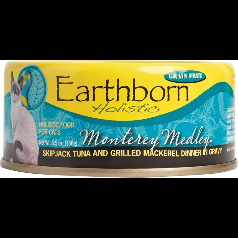 Earthborn Holistic Monterey Medley Grain-Free Natural Canned Cat & Kitten Food