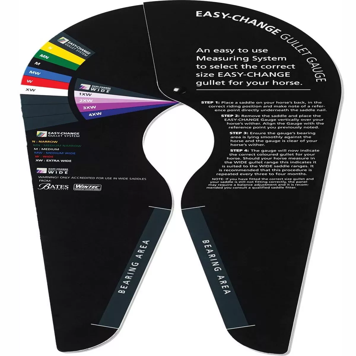 Easy Measure Gullet Gauge