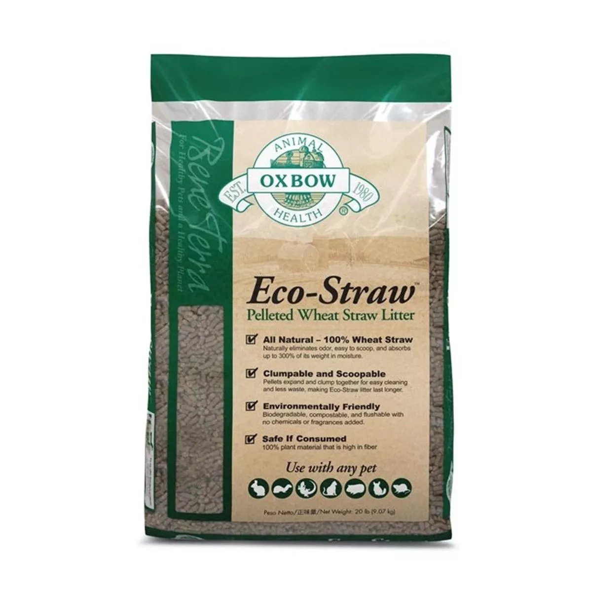 Eco-Straw Litter