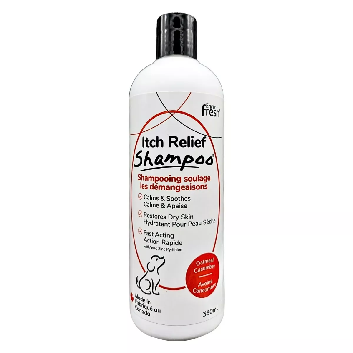 Enviro Fresh Itch Relief Shampoo for Dogs - Oatmeal & Cucumber