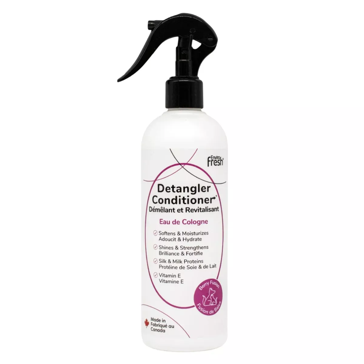 Enviro Fresh Spray Detangler Conditioner Spray for Pets - Berry Fusion