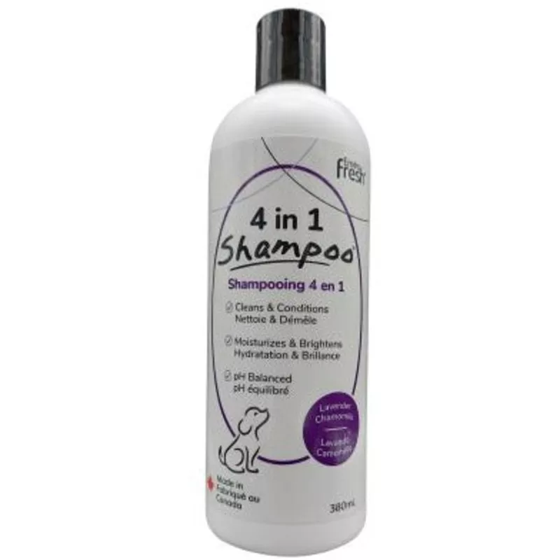 Envirofresh Dog Shampoo – 4 In 1 – Lavender & Chamomile 380ml