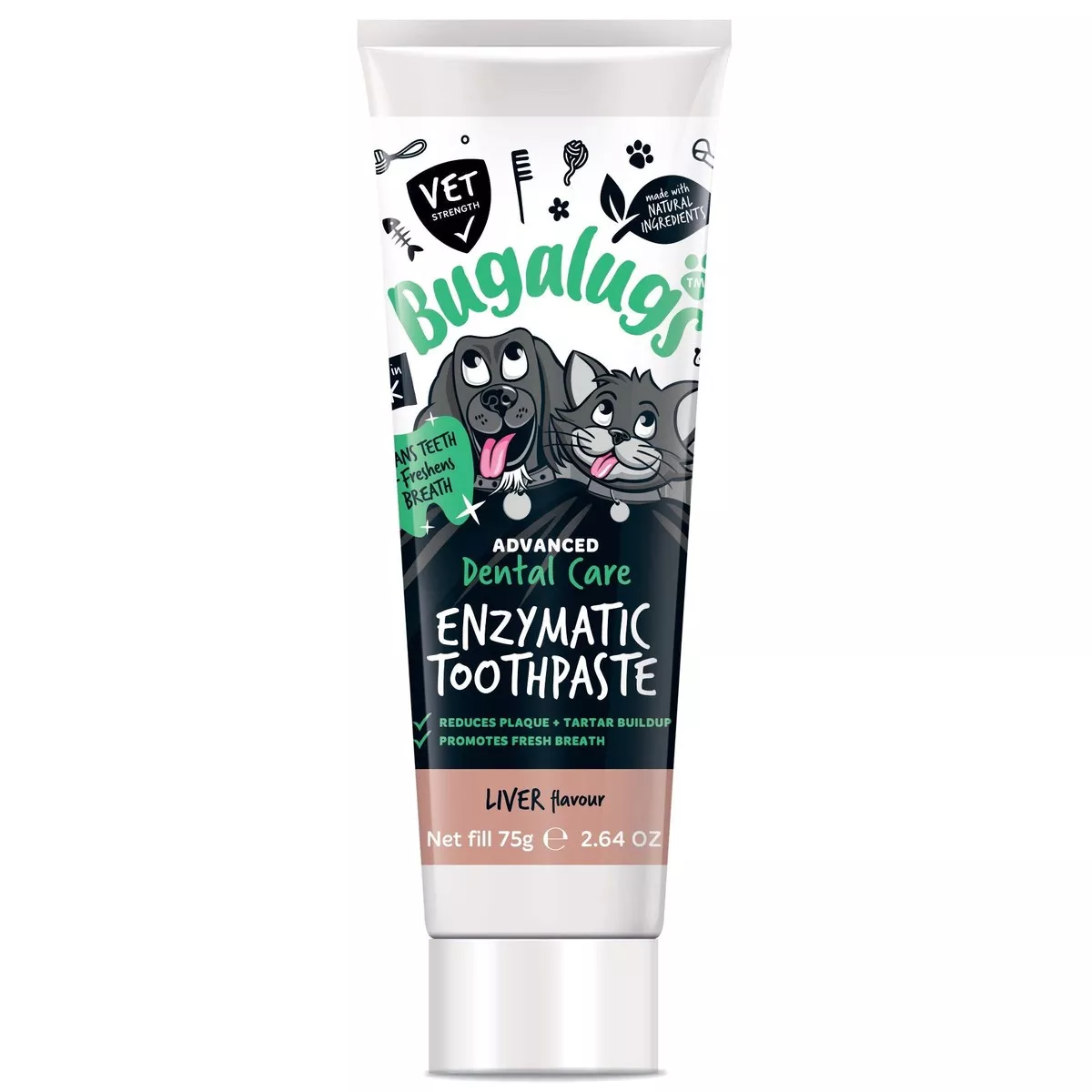 Enzymatic Toothpaste Gel 75G (Dog & Cat) Liver Flavour 75g