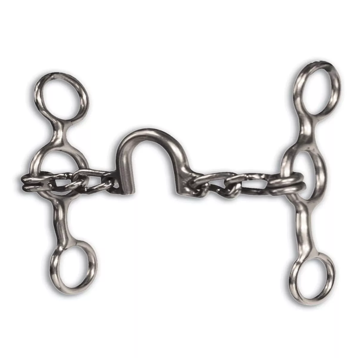 Equisential Performance Short Shank Bit-Ported Chain