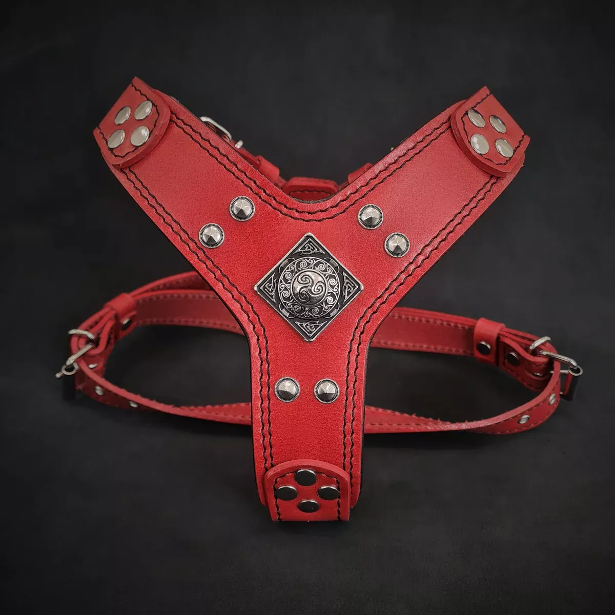 The ''Eros'' harness red Small to Medium Size