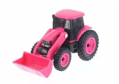 ERTL Case IH Tractor with Loader, Pink2.5″