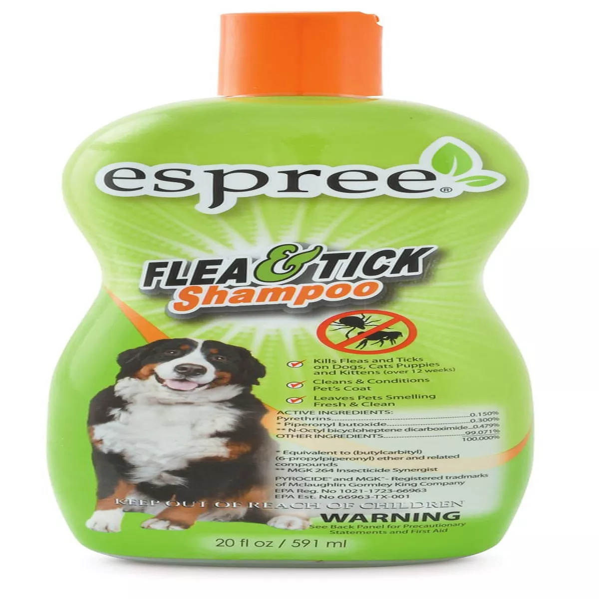 Espree Flea & Tick Shampoo, 20 oz