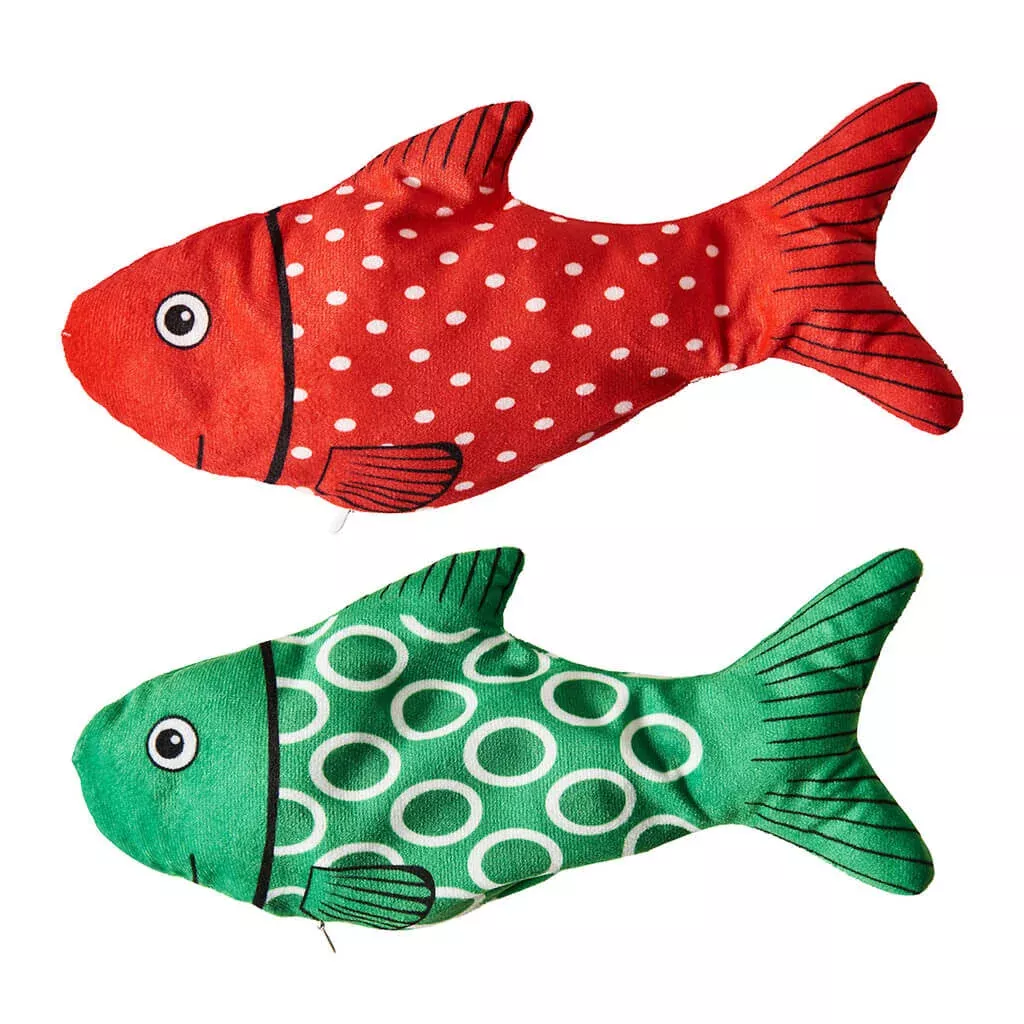 Ethical Pet Spot Holiday Flippin’ FishAssorted Cat Toy