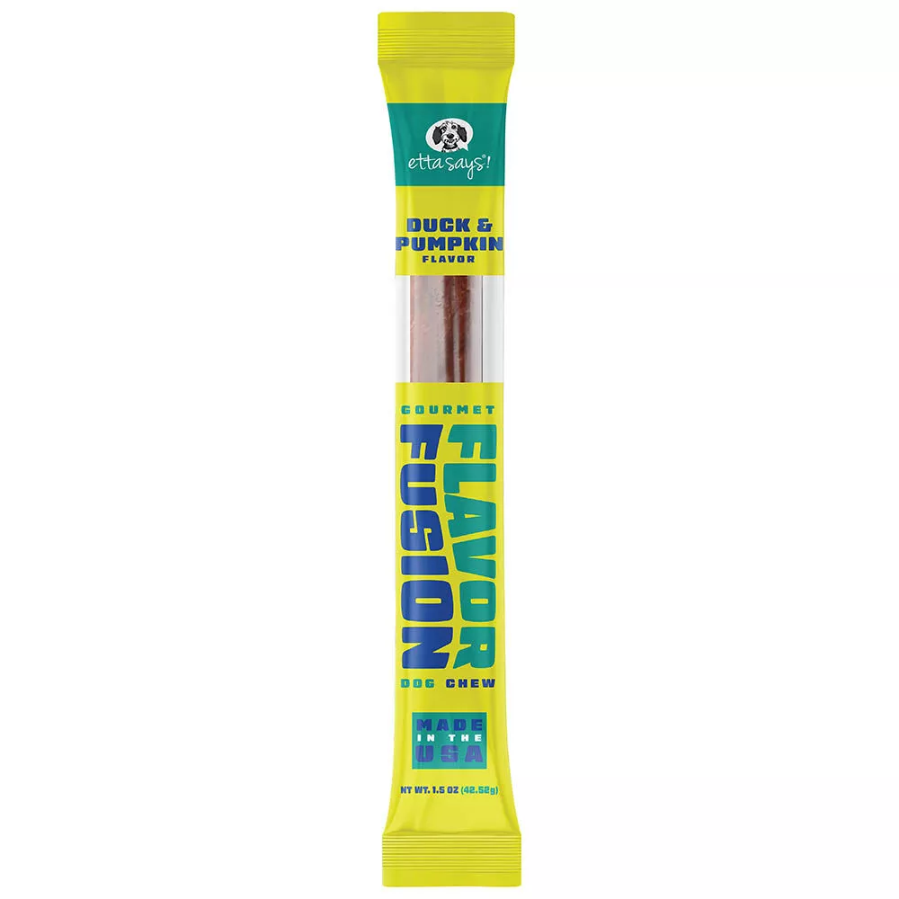 Etta Says!, Flavor Fusion Chews - Duck & Pumpkin