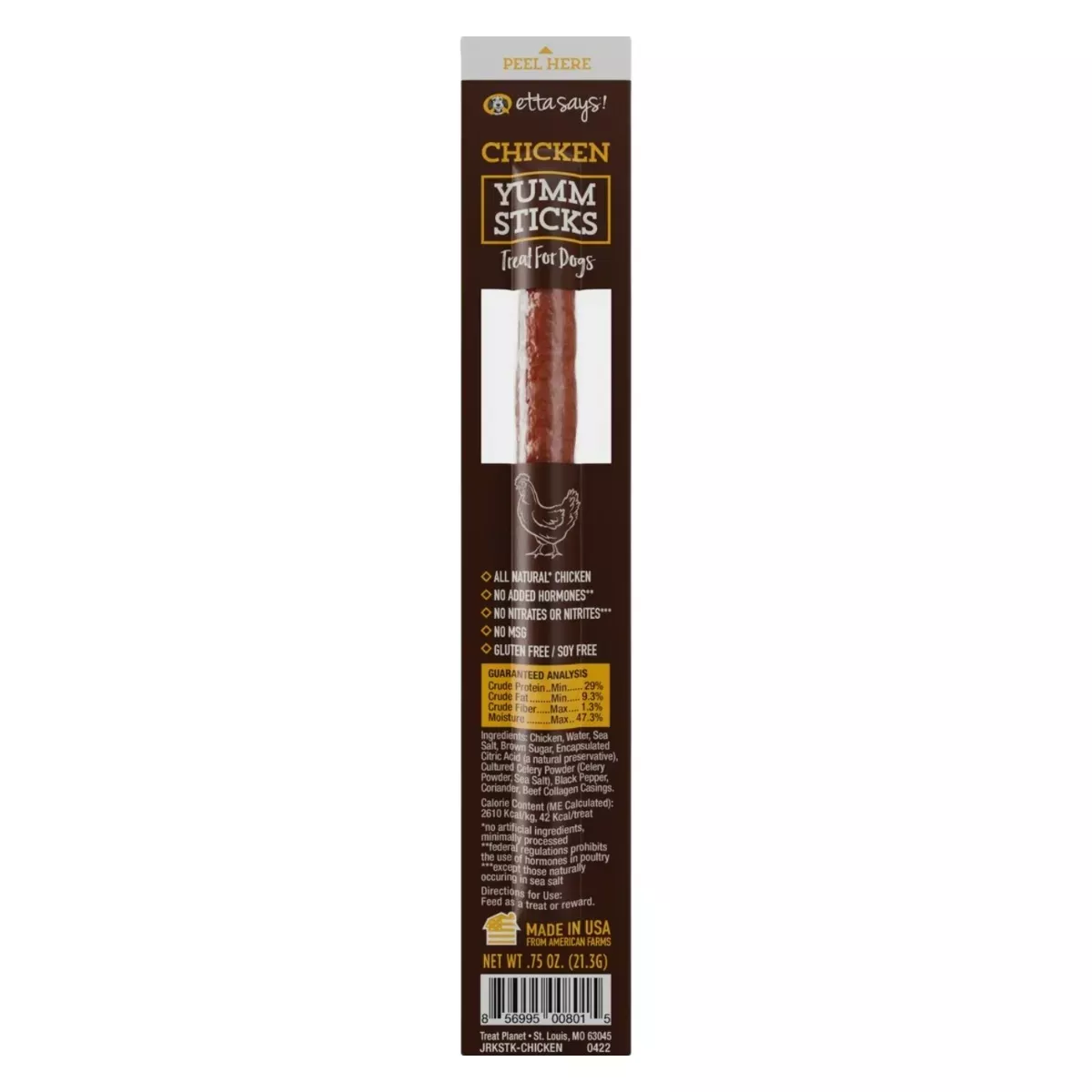 Etta Says! Yumm Sticks Treats for Dogs - Chicken